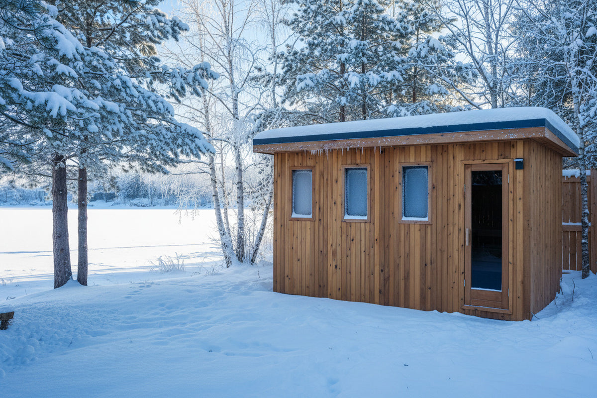 6x12 outdoor sauna