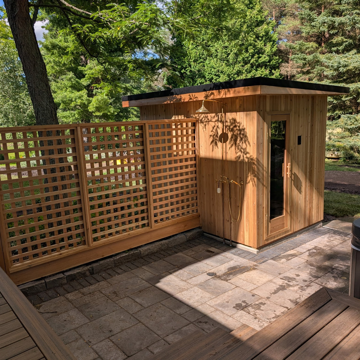 6x9 outdoor sauna