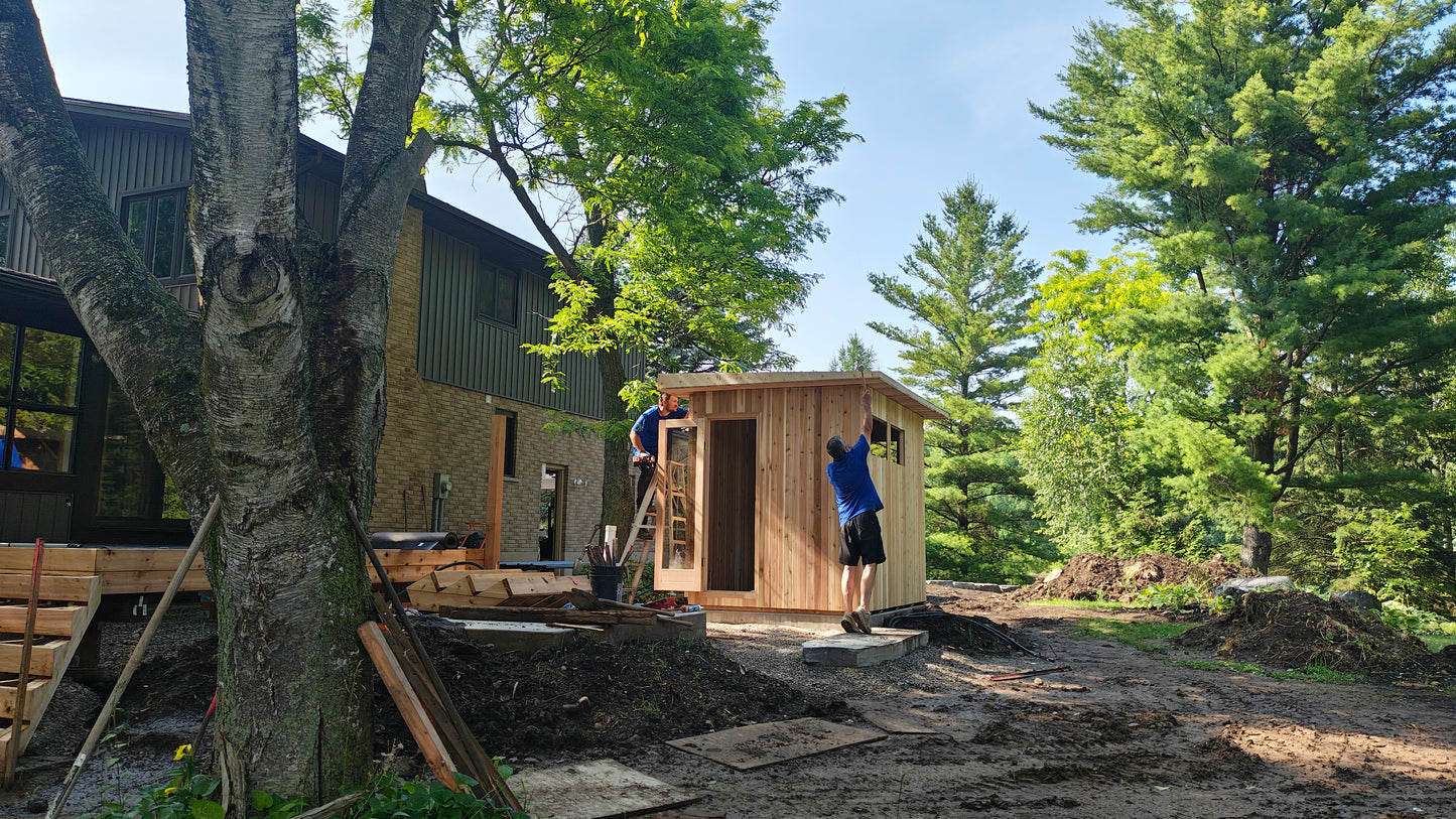 Pure Löyly Full cedar - Outdoor Sauna PL69