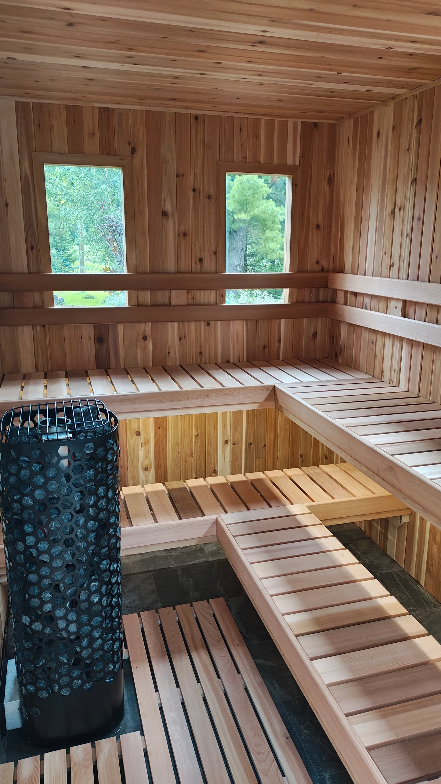 Pure Löyly Full cedar - Outdoor Sauna PL69
