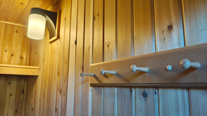 Pure Loyly Full cedar- Outdoor Sauna w/ changroom PL612