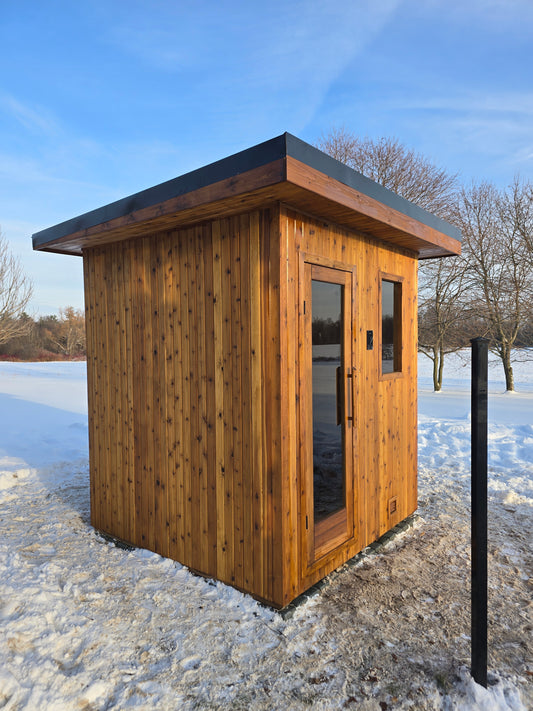 Pure Löyly Full cedar - Outdoor sauna PL66