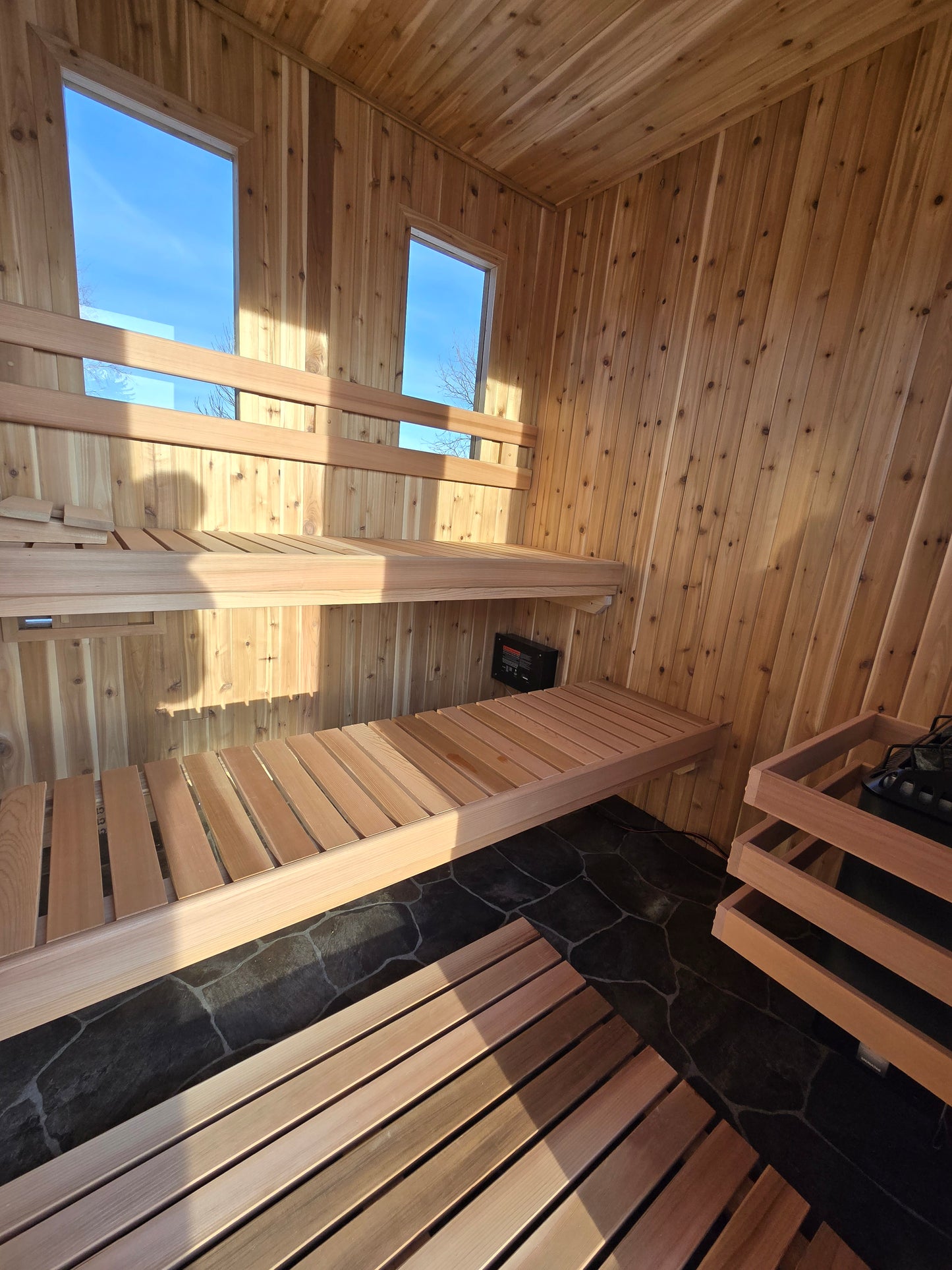 Pure Löyly Full cedar - Outdoor sauna PL66