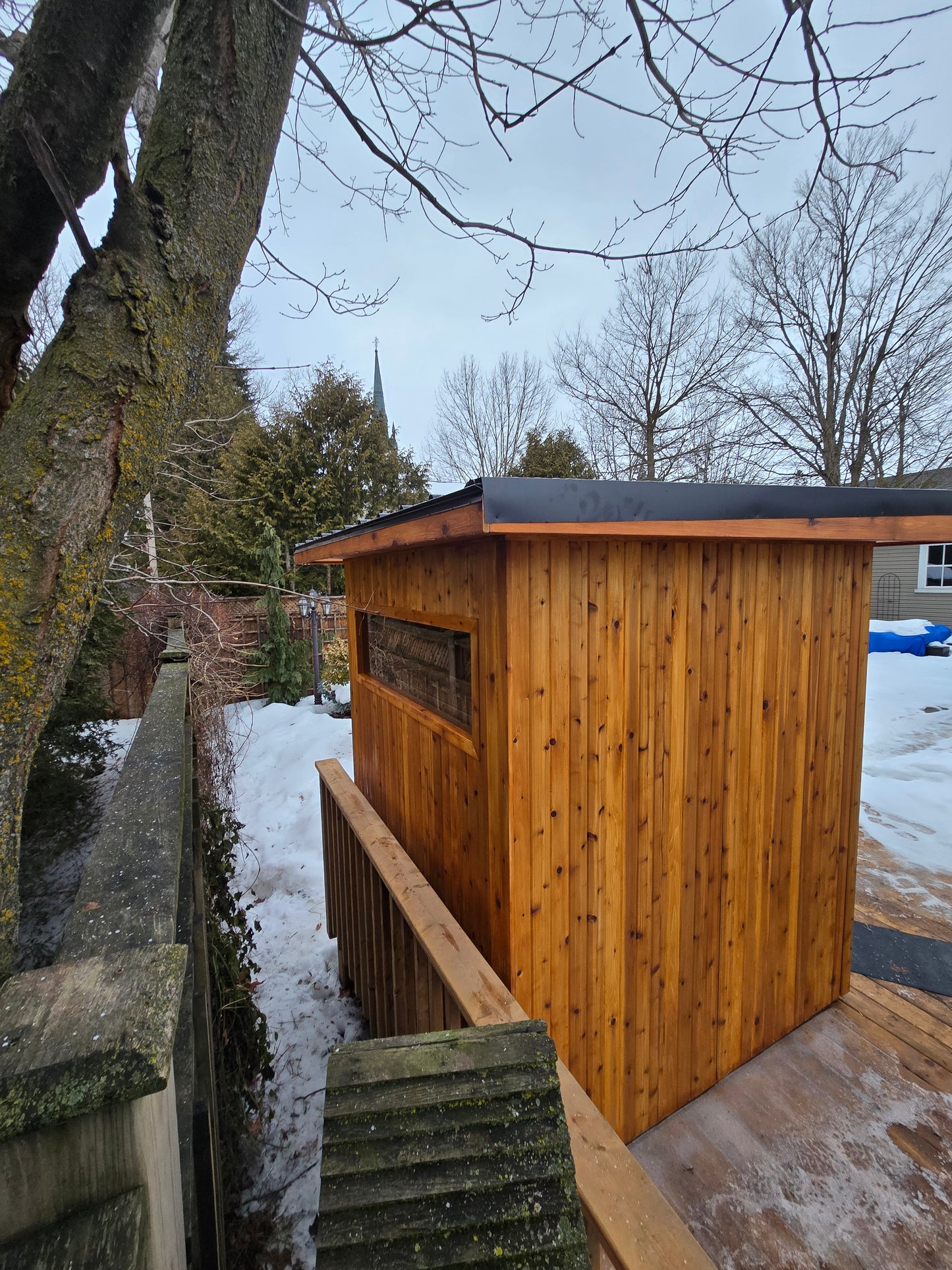 Pure Löyly Full cedar - Outdoor sauna PL66