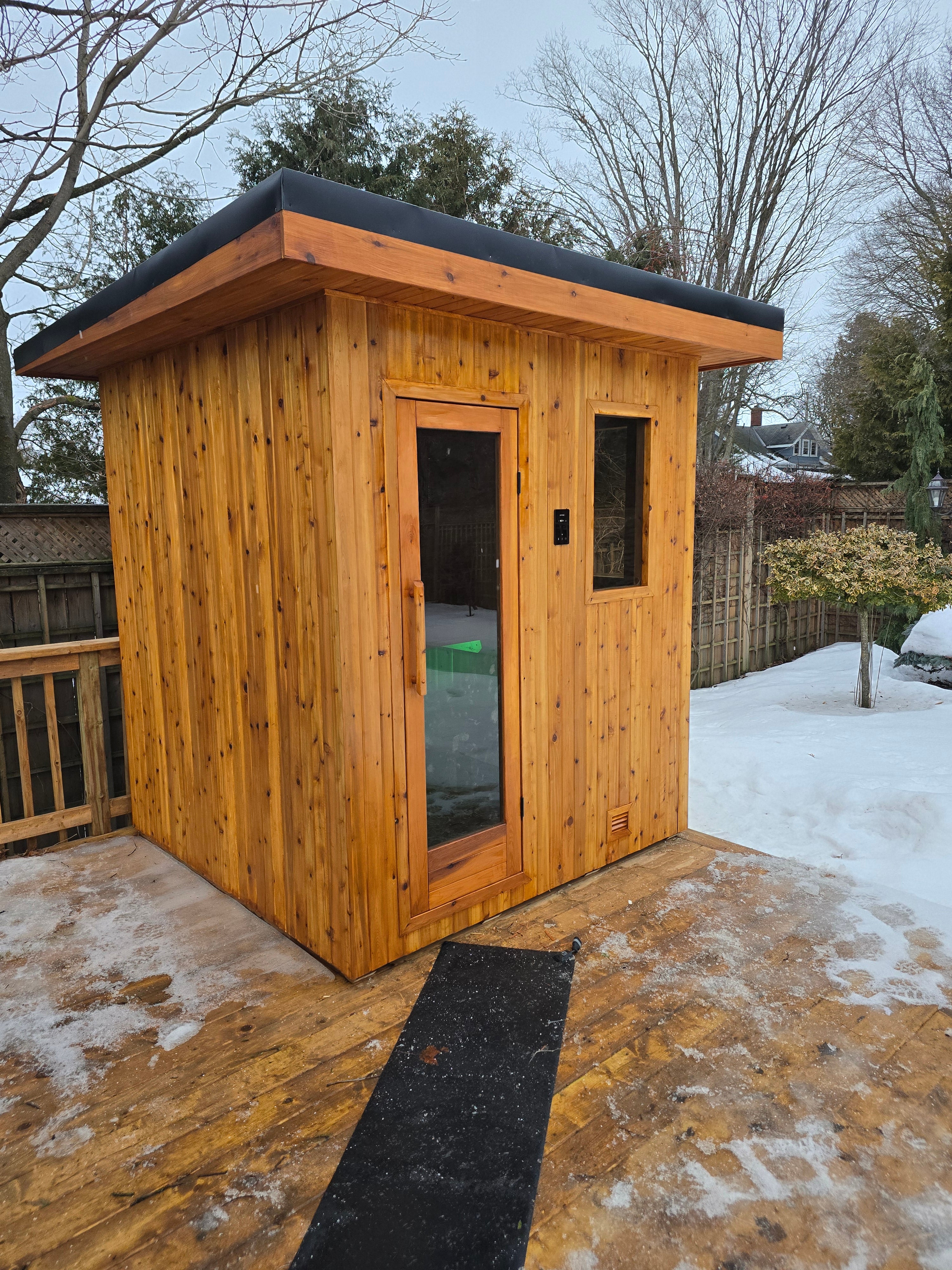 Pure Löyly Full cedar - Outdoor sauna PL66 – Pure Löyly Canada