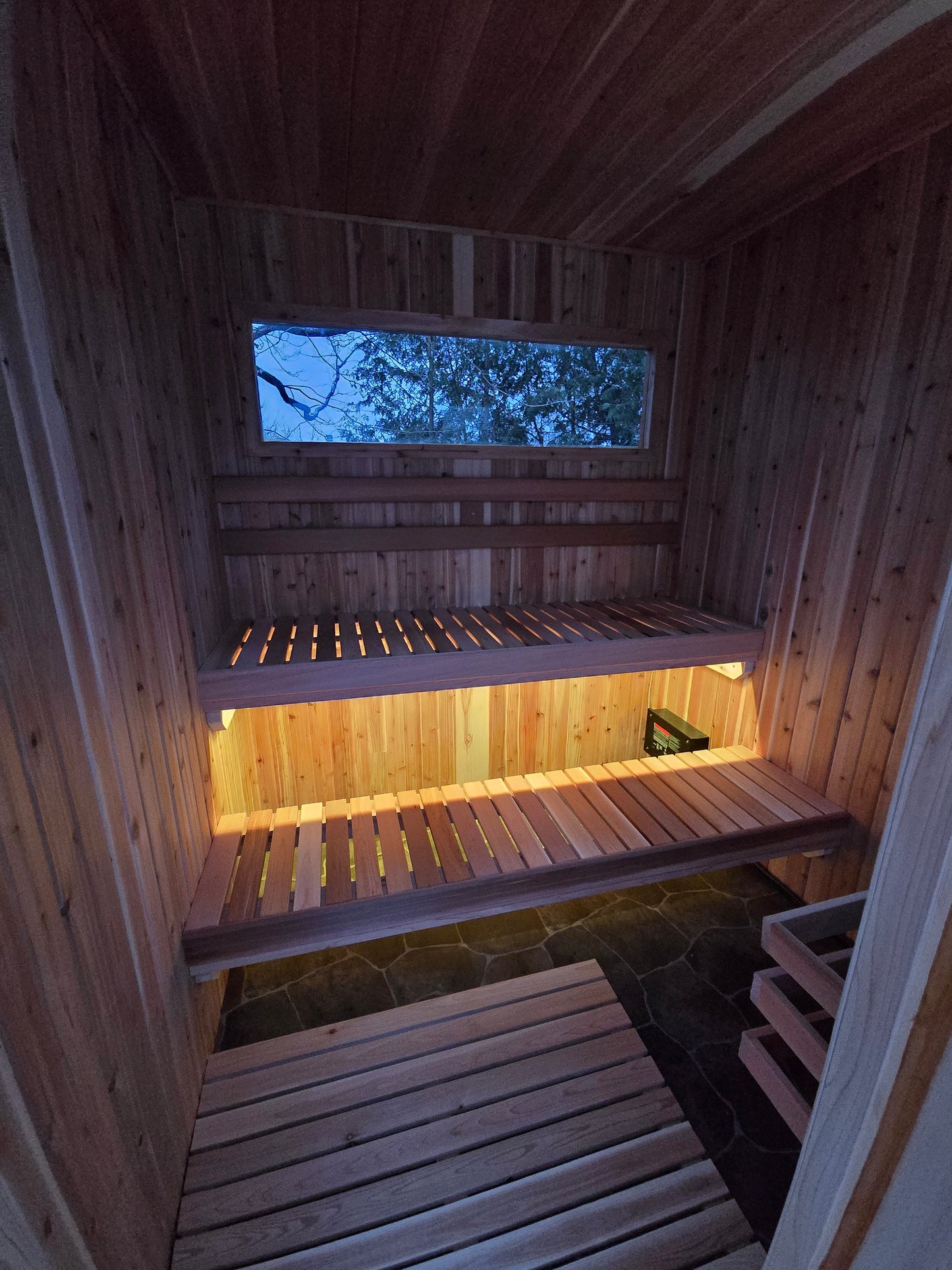 Pure Löyly Full cedar - Outdoor sauna PL66