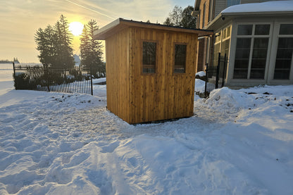 Pure Löyly Full cedar - Outdoor sauna PL66