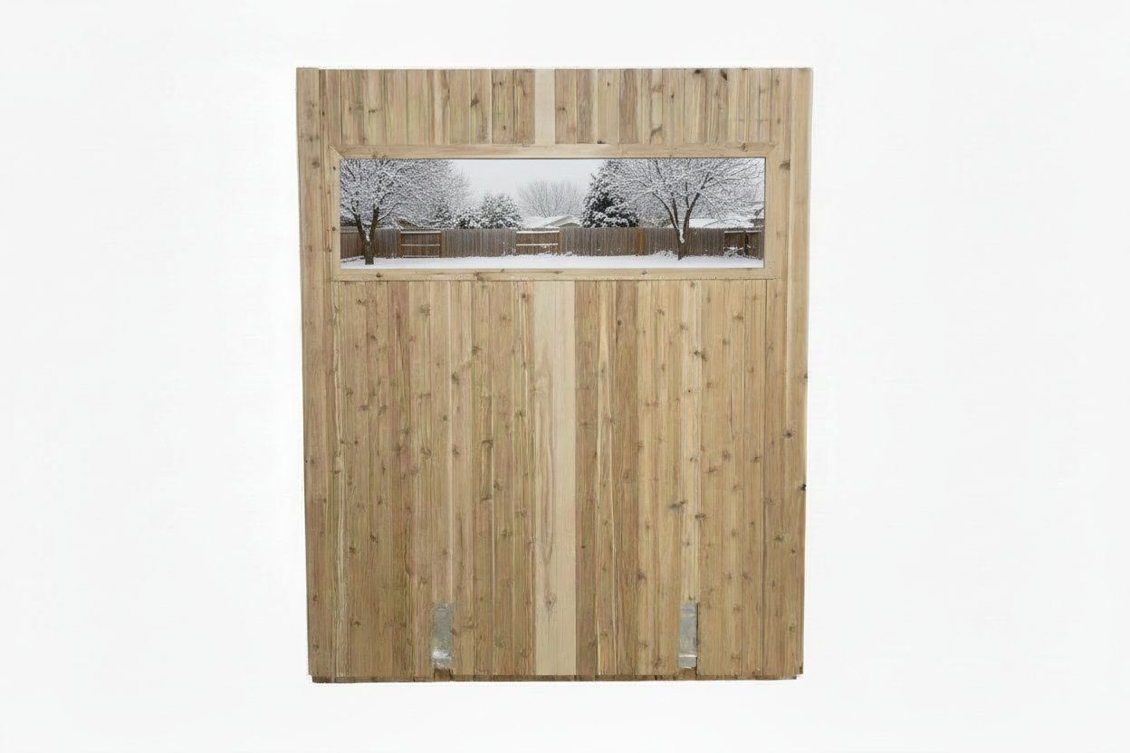 Pure Loyly Full cedar- Outdoor Sauna w/ changroom PL612