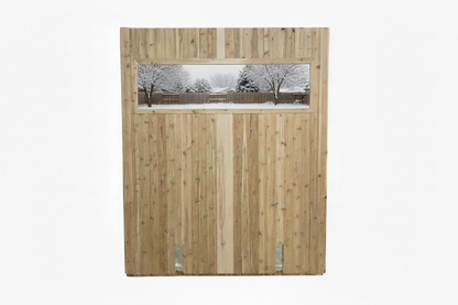 Pure Loyly Full cedar- Outdoor Sauna w/ changroom PL612