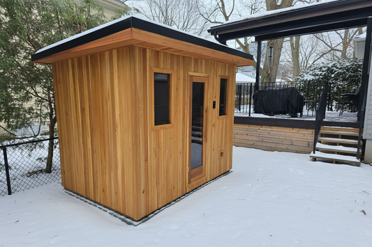 Pure Löyly Full cedar - Outdoor Sauna PL69