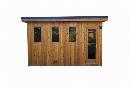 Pure Loyly Full cedar- Outdoor Sauna w/ changroom PL612