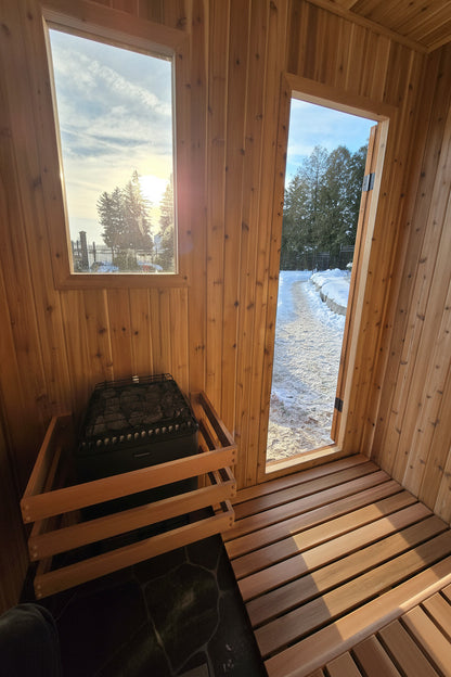 Pure Löyly Full cedar - Outdoor sauna PL66