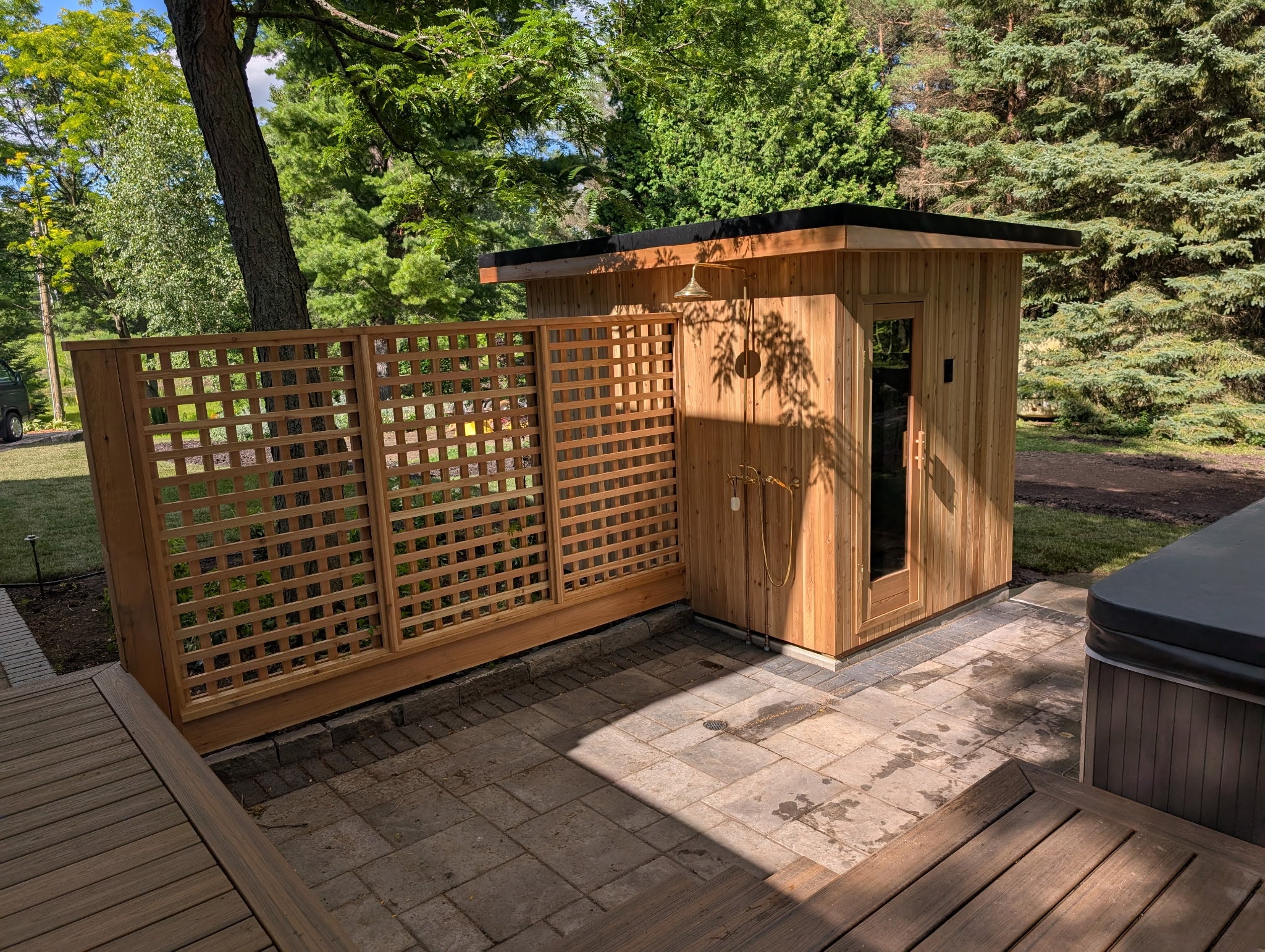 6x9 outdoor sauna