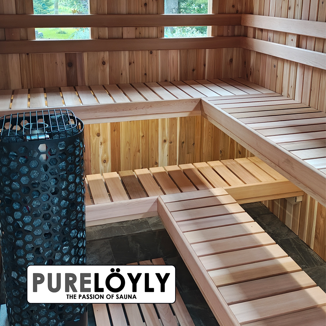 Pure Löyly Full cedar - Outdoor Sauna PL69