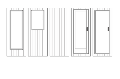 Pure Löyly Full cedar - Outdoor Sauna PL69