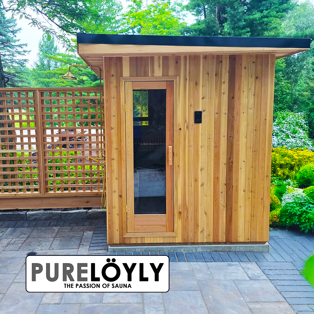 Pure Löyly Full cedar - Outdoor Sauna PL69