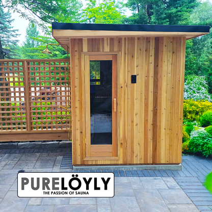 Pure Löyly Full cedar - Outdoor Sauna PL69