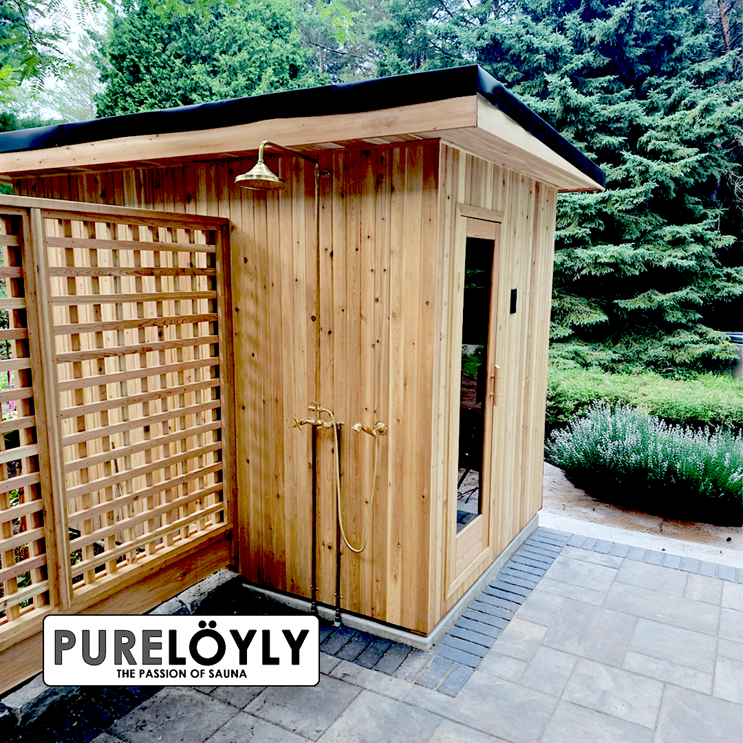 Pure Löyly Full cedar - Outdoor Sauna PL69